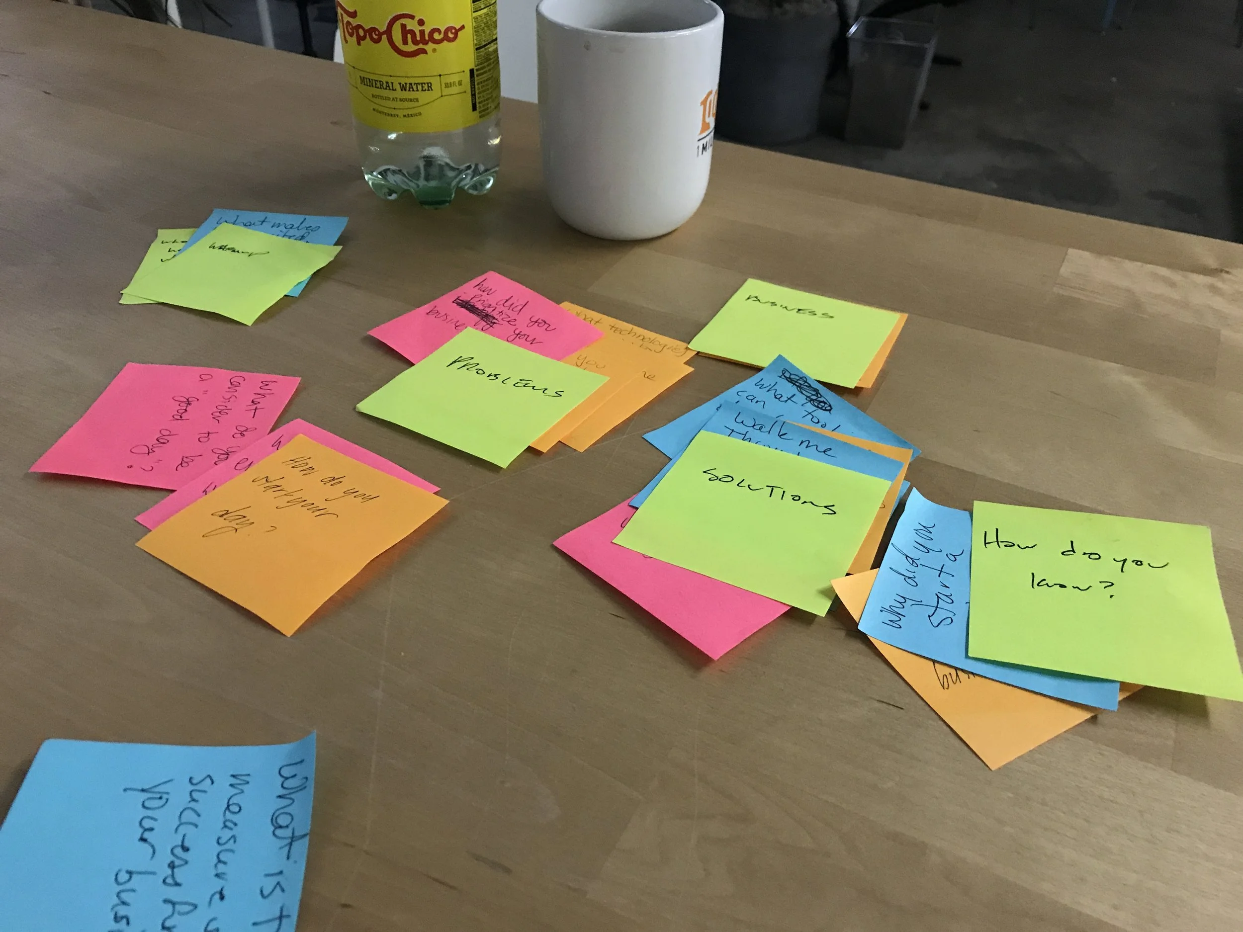 What do I do with all these f*!king sticky notes?