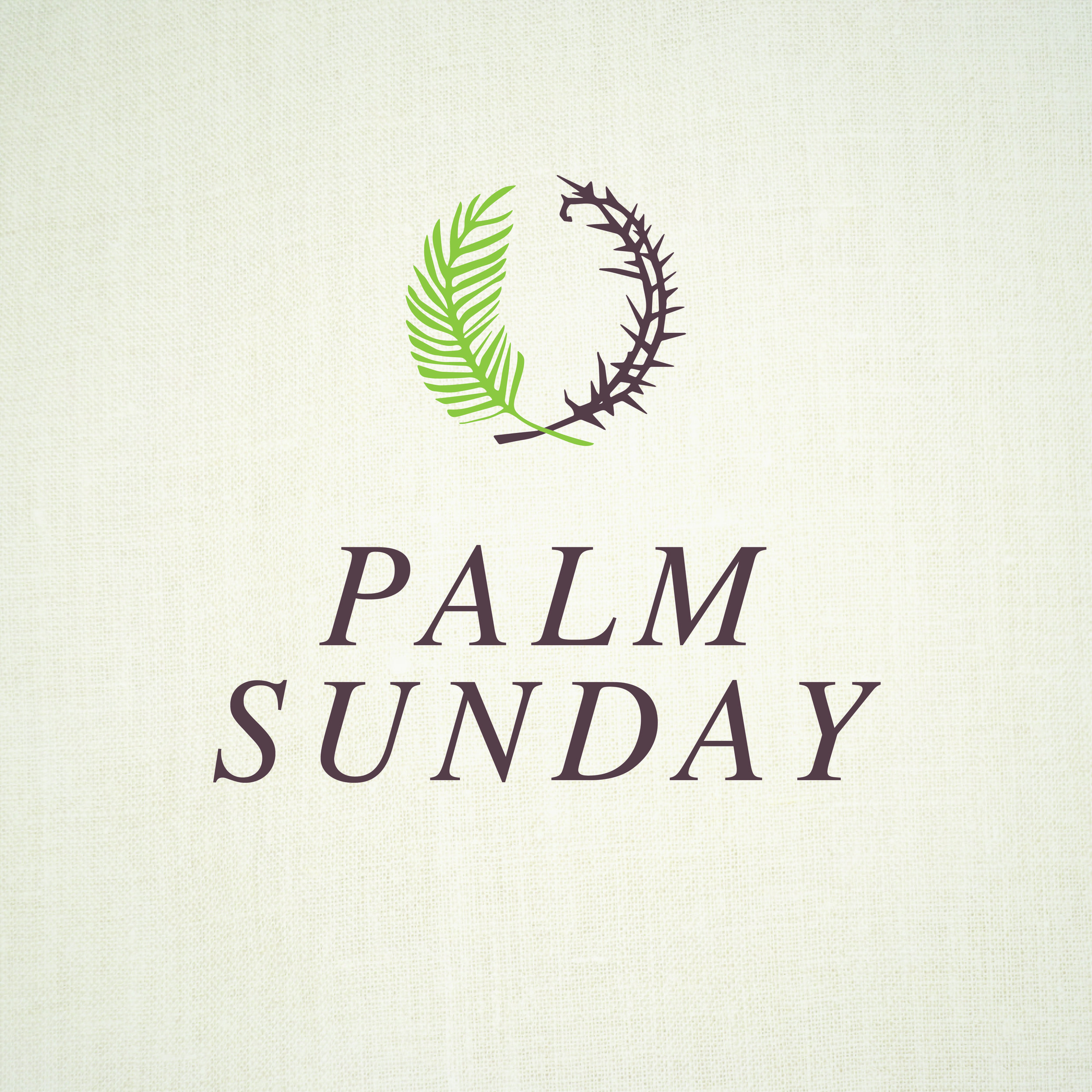 Palm Sunday | April 9, 2017