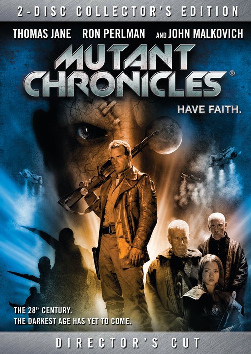 Mutant Chronicles Simon Hunter Stephen Belafonte, Tim Dennison, Peter La Terriere, Pras, Edward R. Pressman Thomas Jane, Ron Perlman, Devon Aoki, John Malkovich