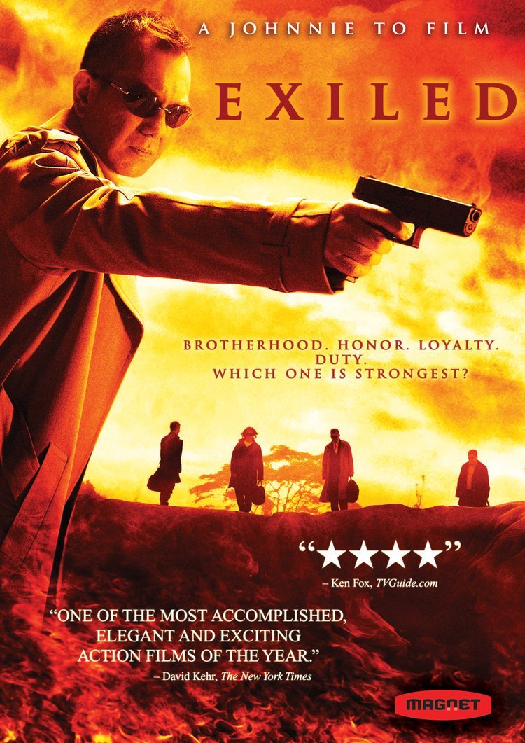 Exiled Johnny To Nick Cheung, Simon Yam, Francis Ng