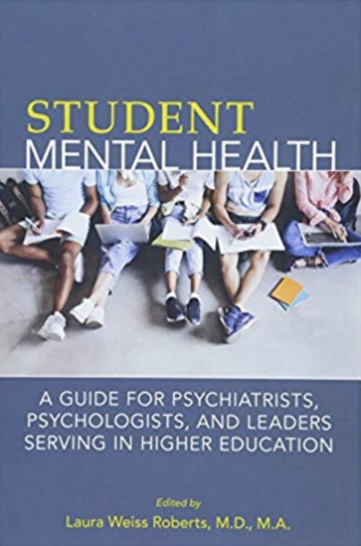 Dr Robinson contributed two chapters in this book: Chapter 5 Student Self-Care, Wellness, and Resilience as well as Chapter 15 Eating Disorders and Body Image Concerns . The latter chapter was co-authored with another long time esteemed colleague
