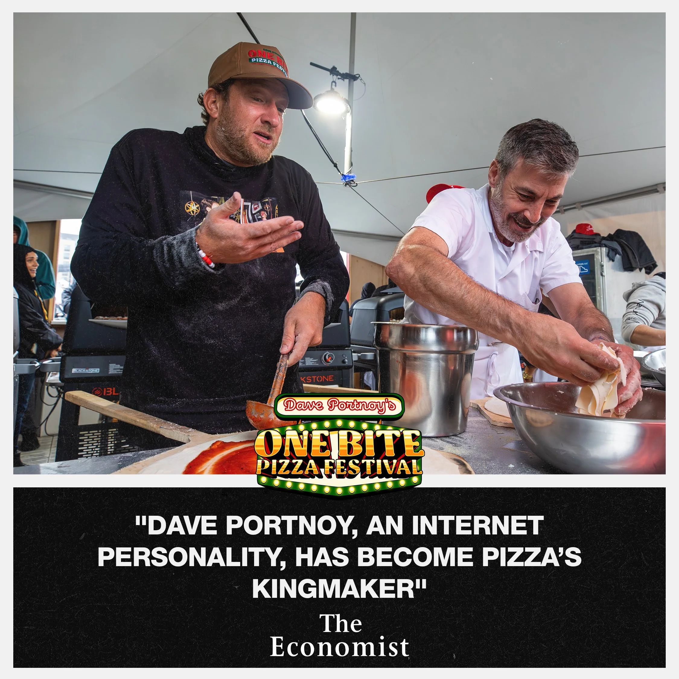 Dave Portnoy's One Bite Pizza Festival — Medium Rare