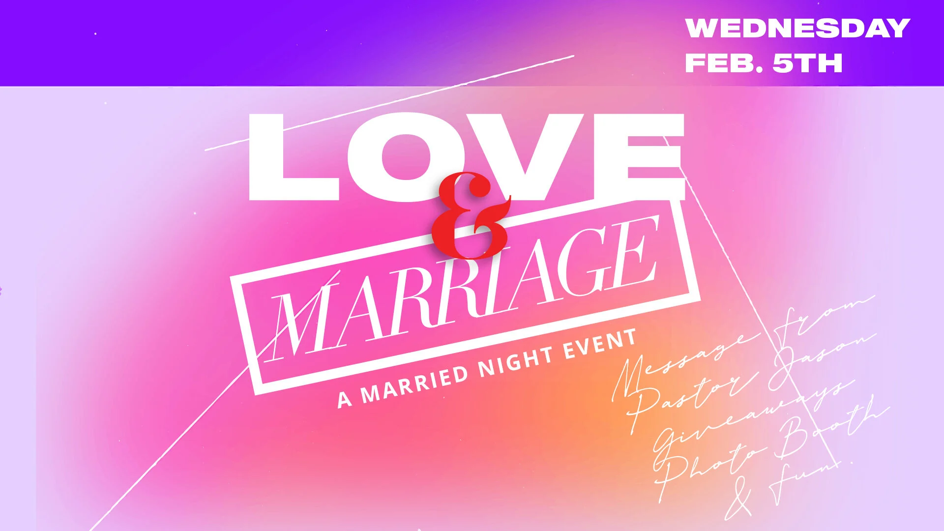 Love and Marriage