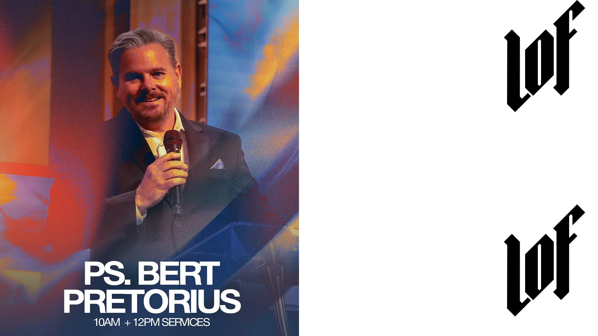 Guest Speaker - Ps. Bert Pretorius 