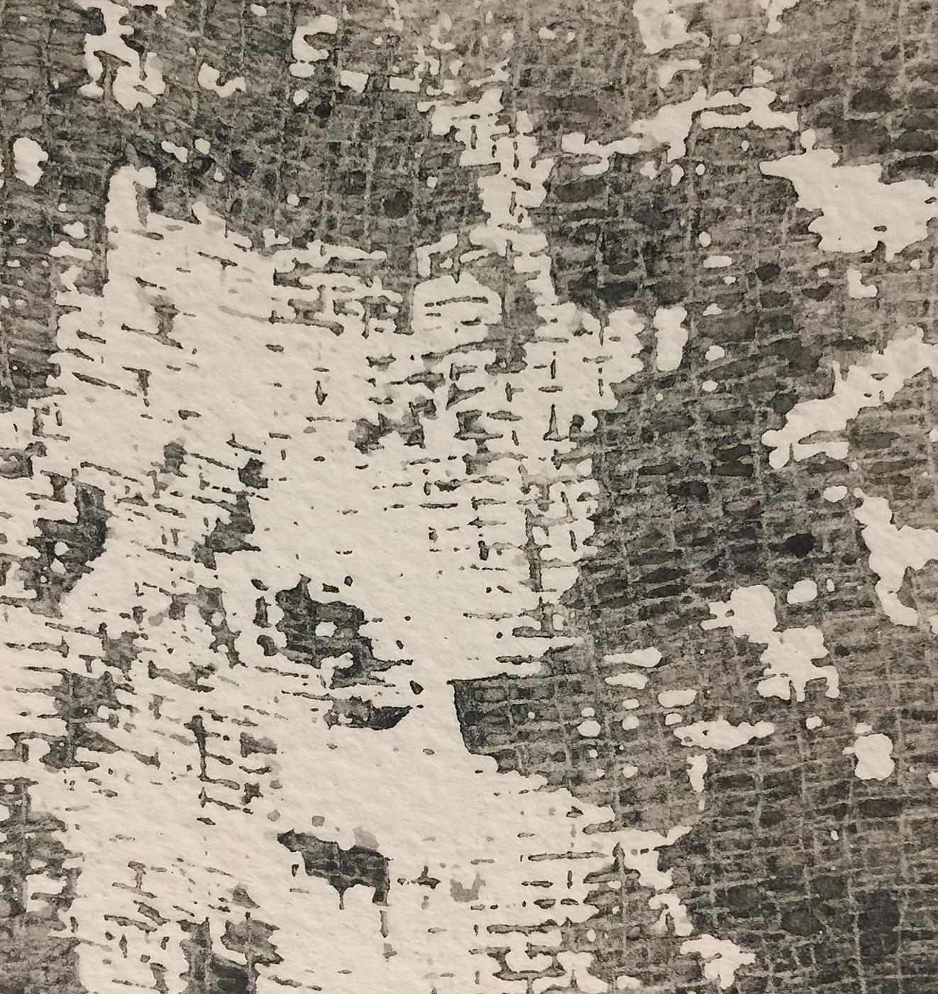 Gauze! Probably one of my personal favorites. Place upon wet paint or paint over without moving it and allow to dry