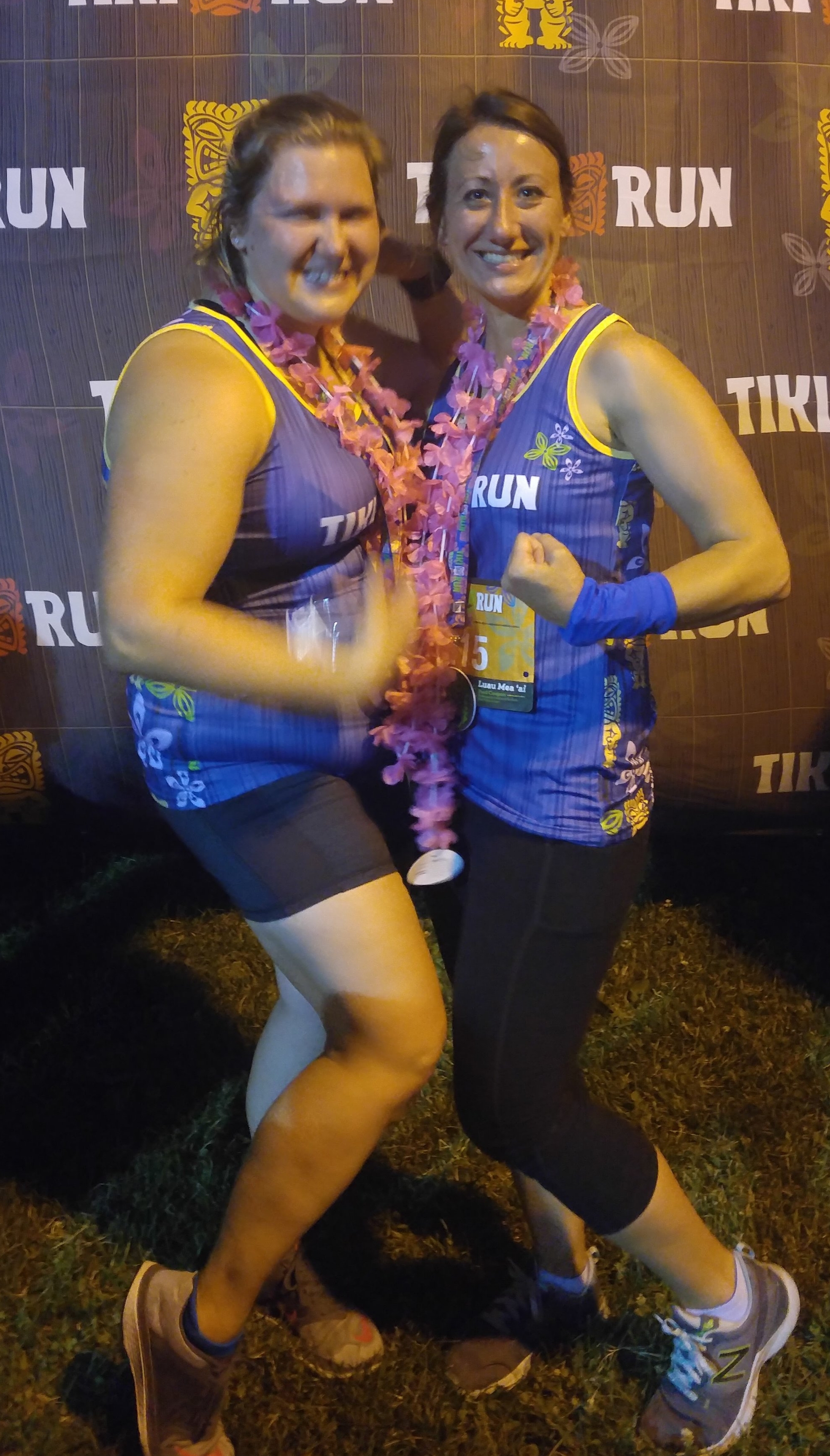 Run the Tiki Run - Check! Ran the whole thing! Not too shabby for not being a runner and it was my first 5k.