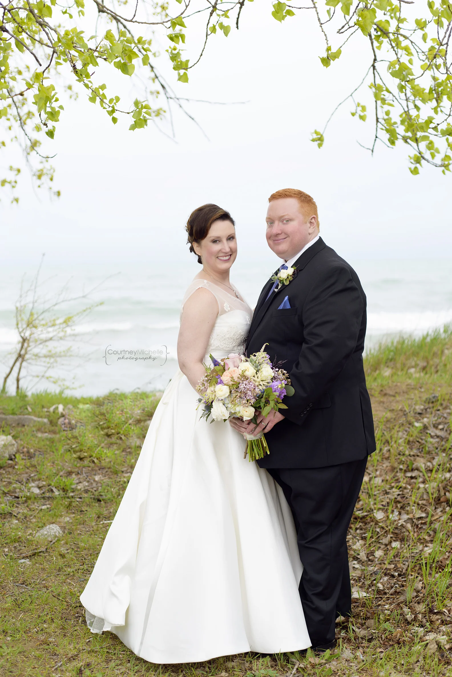 chicago-wedding-photographer-south-shore-cultural-center-lake-michigan-portrait-bride-groom