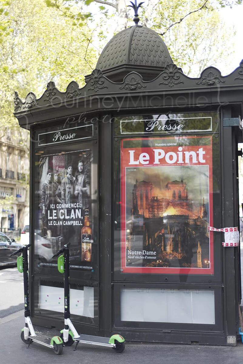 news in paris after notre dame fire