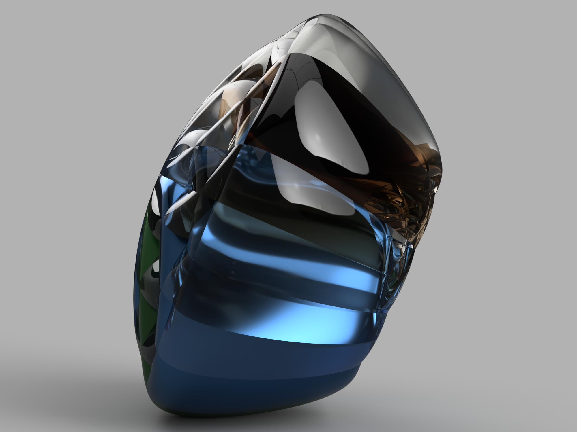 Above: A digital glass sculture examample from the St. Raymond 5th grade class.