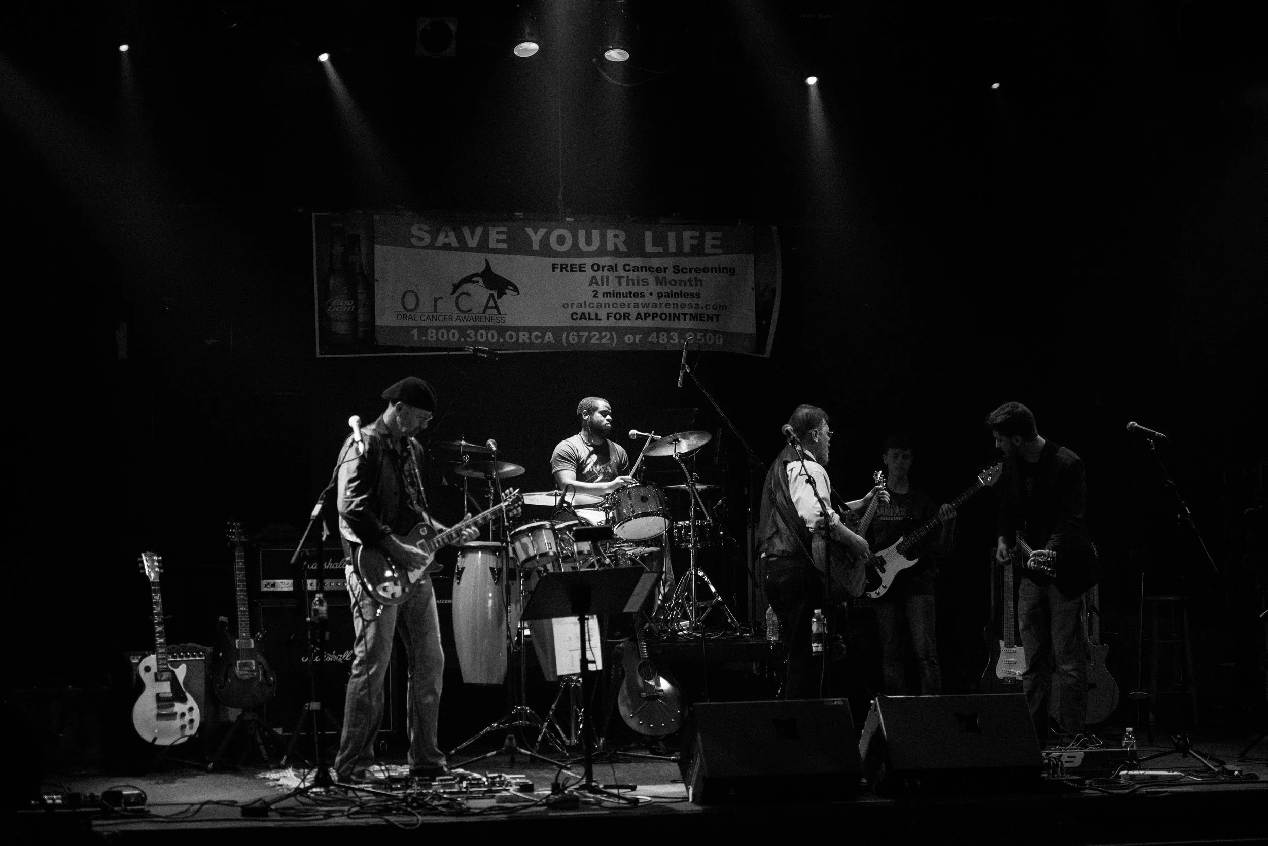 Photo of OrCA Blues Band in 2015