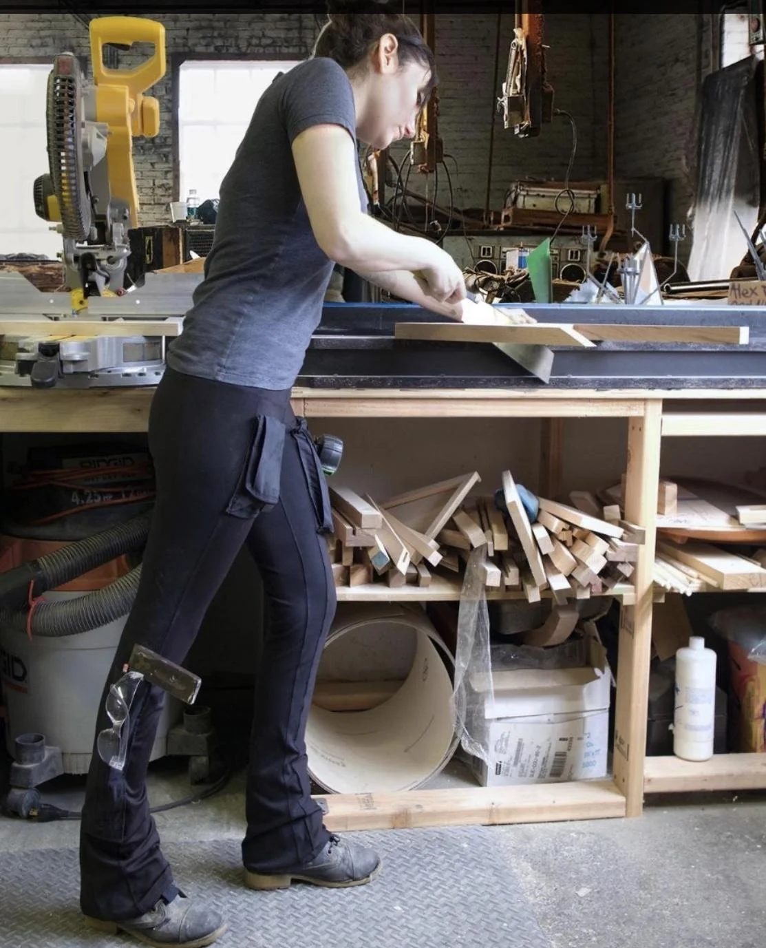 There are over 345,636 full time Women Artists and Designers in the USA. In this article five designers imagine a working uniform for a female artist from history.