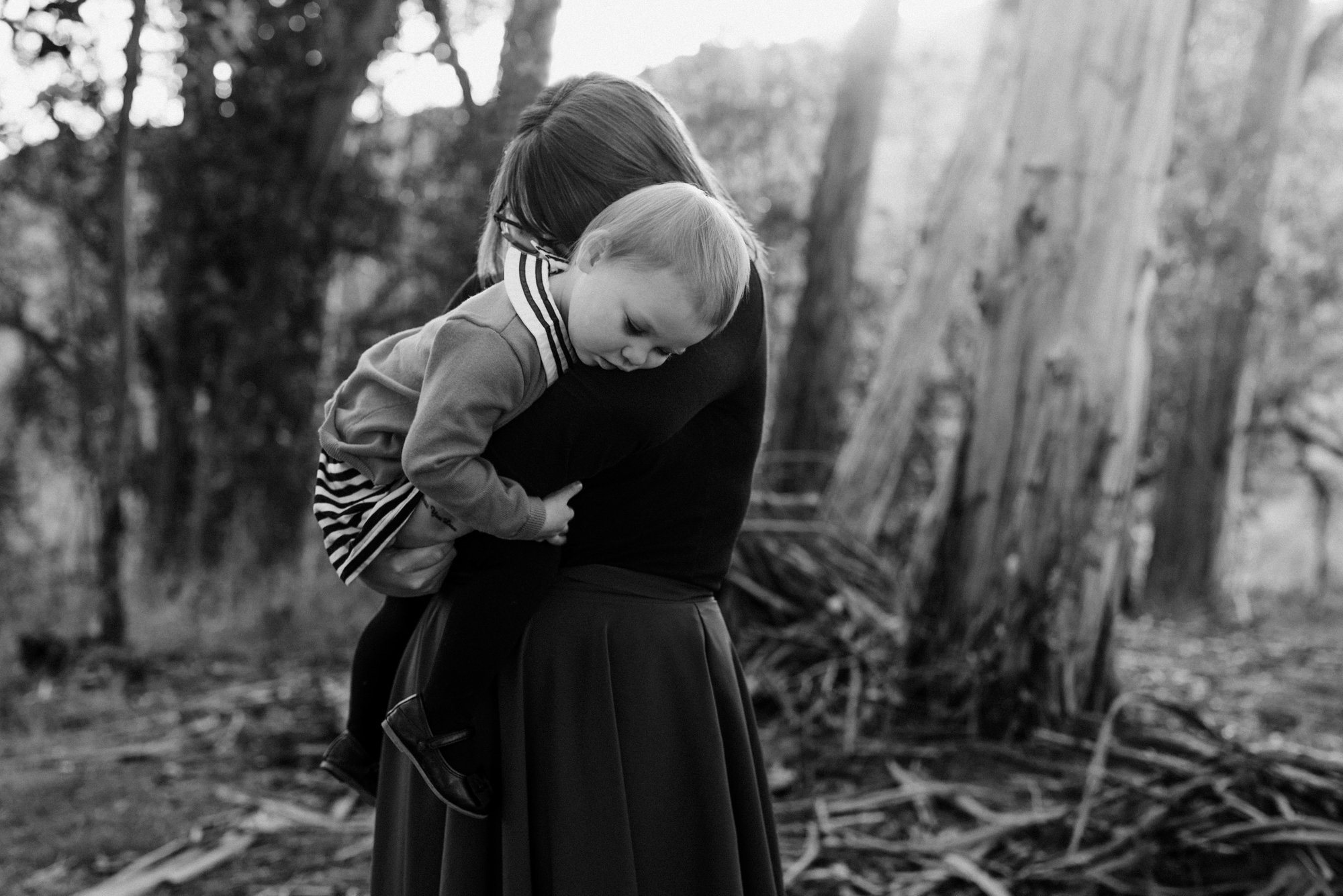 Nap time during out family portrait photography session by Caroline Alexander