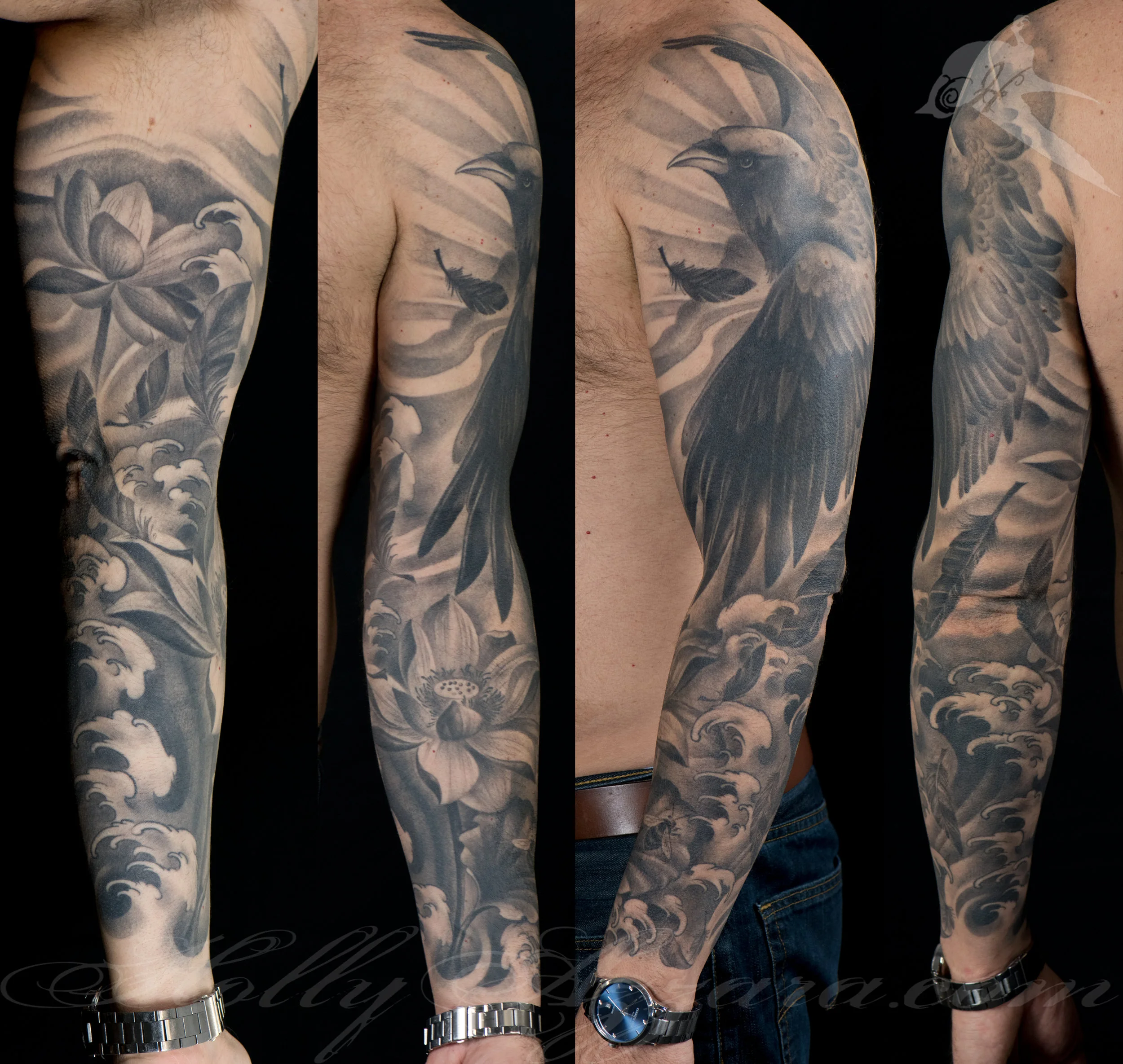 Warren crow lotus sleeve healed(web).jpg
