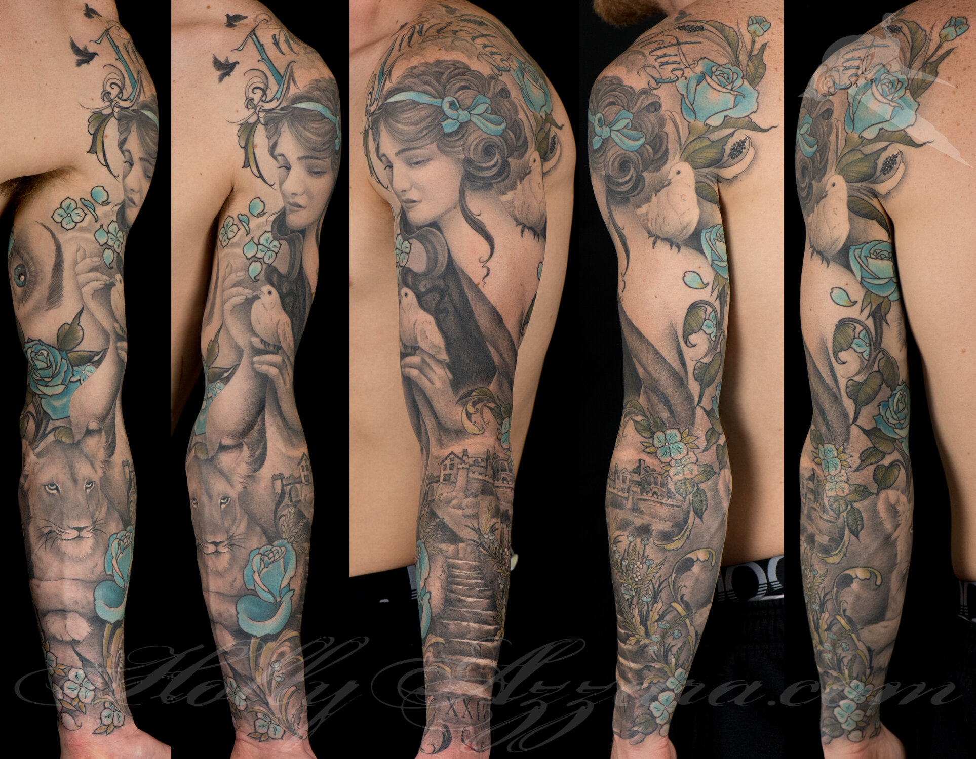 Collection of tattoo sleeves by Holly — Always & Forever Tattoo Studio