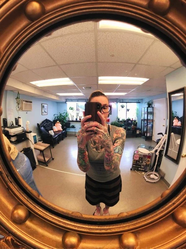 Holly Jane - a cover up tattoo artist