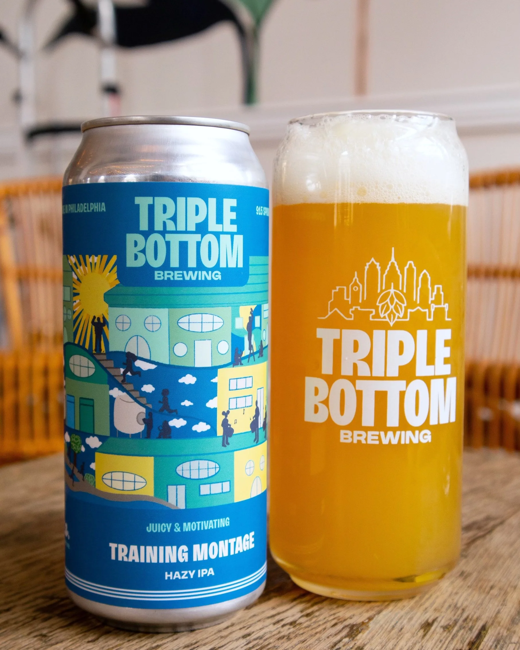 Triple Bottom Tallboy Can Glass