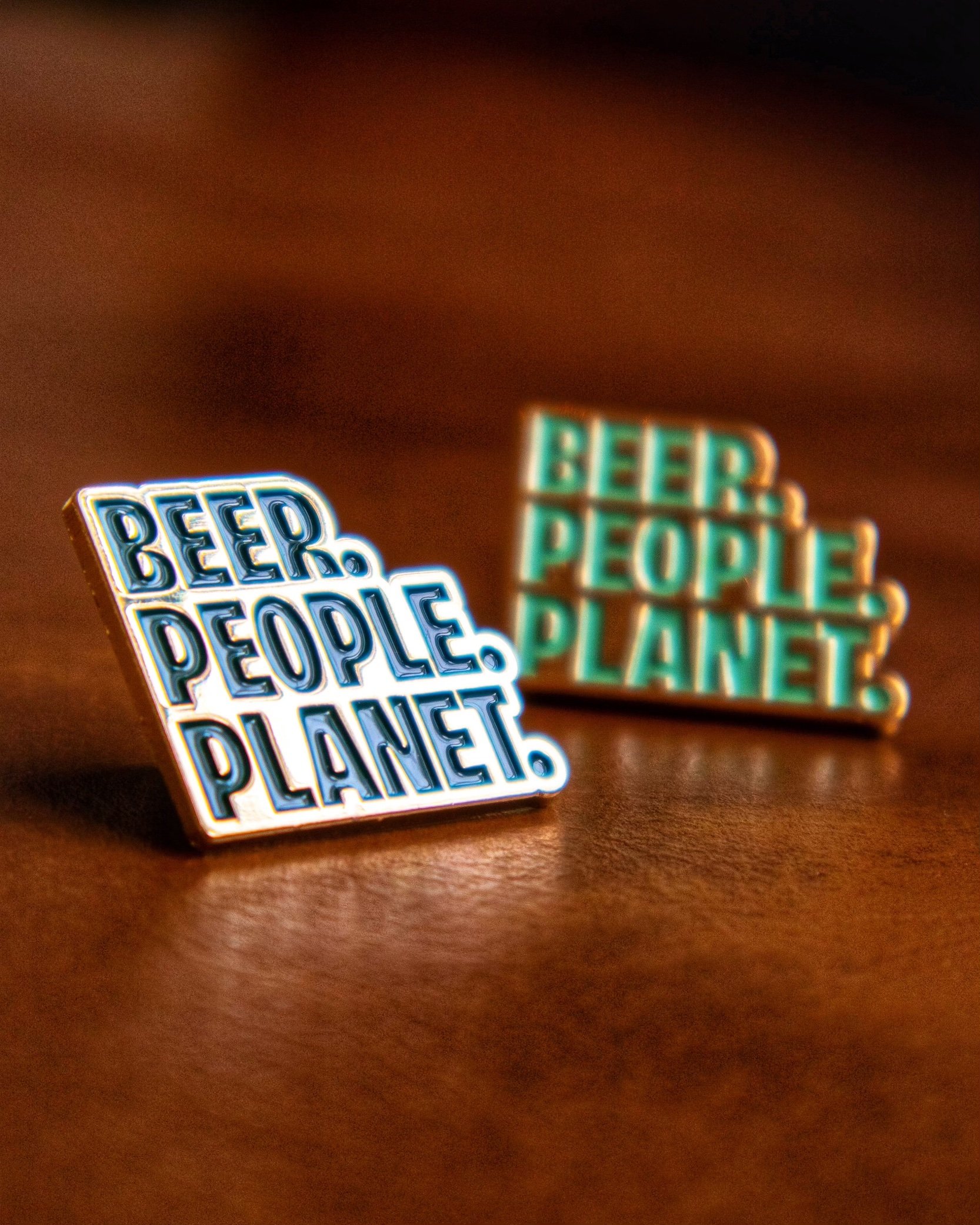Beer People Planet Pins