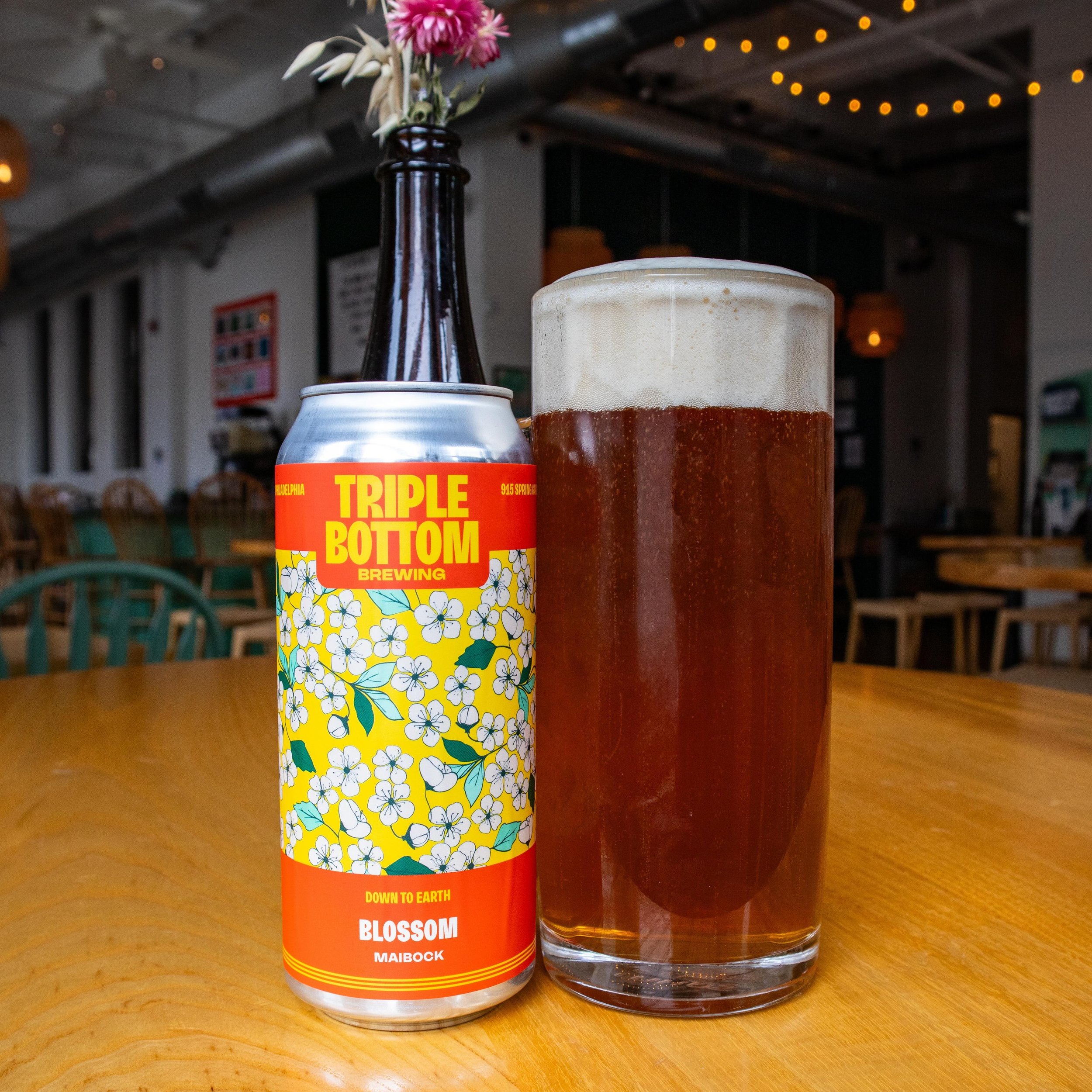 It&rsquo;s MAYbock SZN! 🌼 Blossom, our maibock is back! This earthy, lush lager was brewed specifically for the Spring and the month of May. At 6.7% ABV, it&rsquo;s malty, slightly sweet, and super easy to drink. Available now in the taproom!