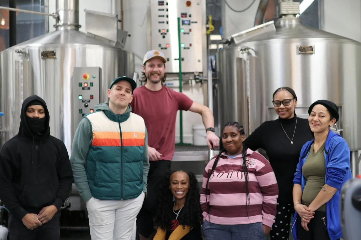 Scenes from the Apprentice&rsquo;s Brew Day! A month or so ago, the third cohort of our apprenticeship program planned their beer (each cohort creates one!) and yesterday a few of them they came back to brew it! With the help of Kerry, our lead brewe