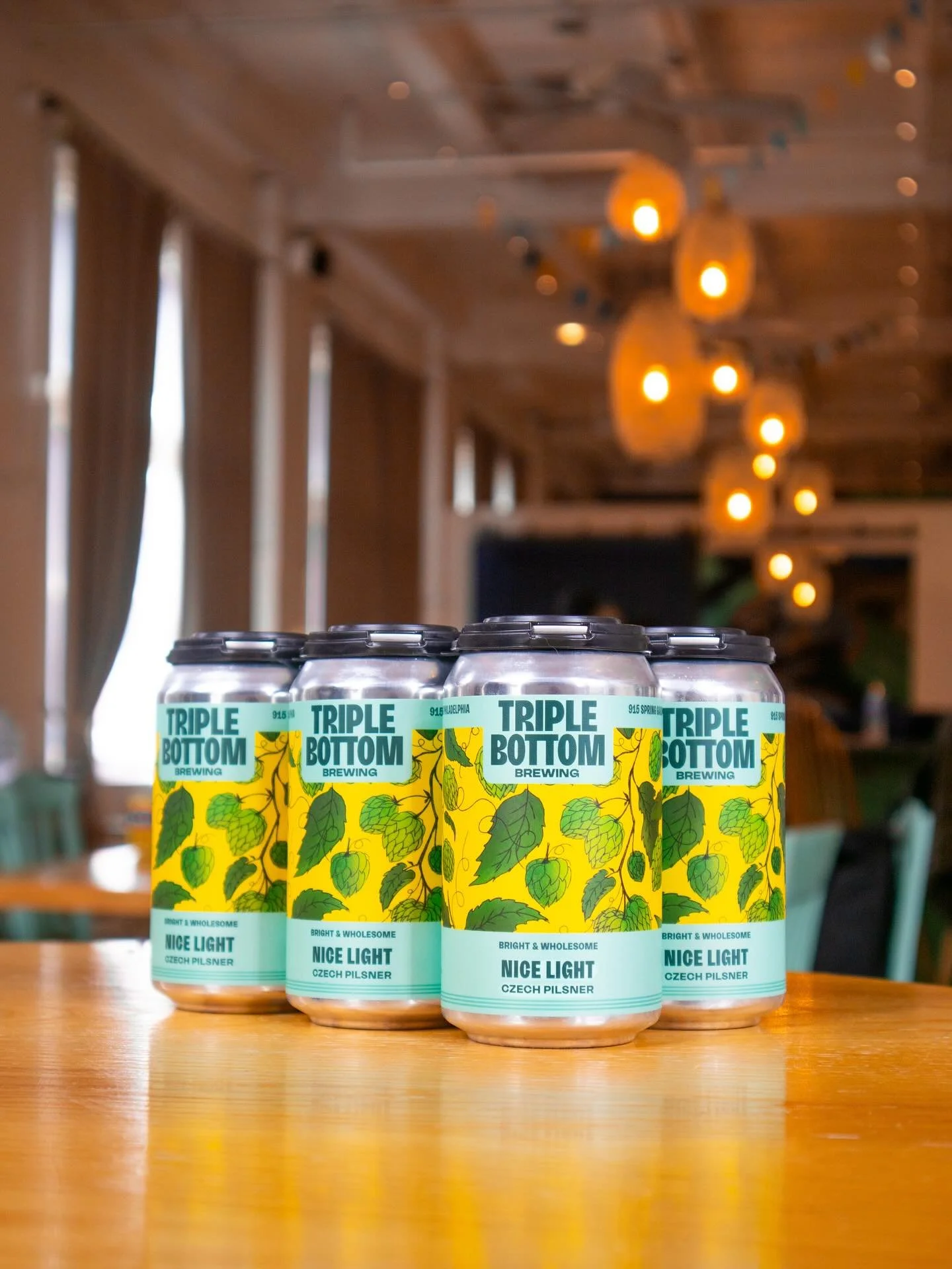 Nice Light is on it&rsquo;s way out! We&rsquo;re not sure how much longer this Czech Pilsner will be on draft but we know it doesn&rsquo;t have much time left. Thank goodness we have it canned! 🙌 Grab a 6-pack from the taproom this weekend and keep 