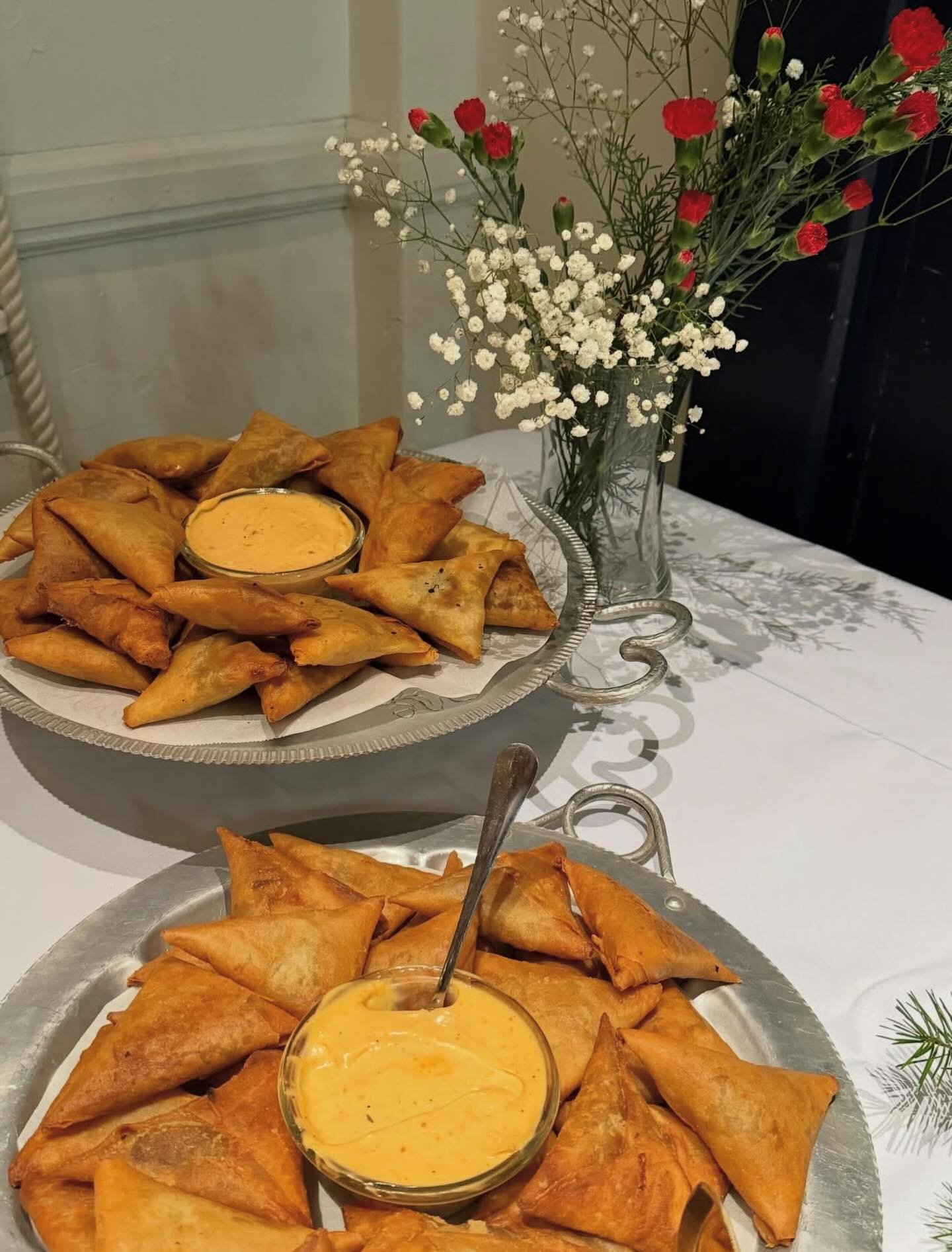 It&rsquo;s Chef Novi&rsquo;s @warm_hut_llc last weekend at the taproom! Get in one last samosa before she&rsquo;s gone! We&rsquo;re open Saturday 12-10pm &amp; Sunday 12-7pm, cya at the bar!