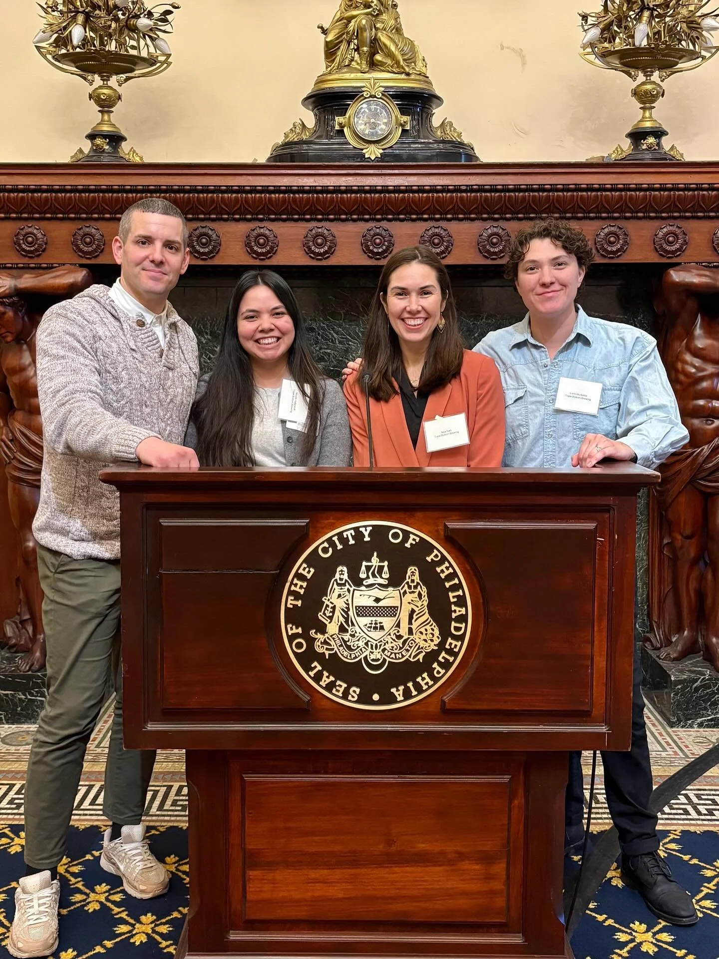 Today we were so honored and grateful to be recognized as a 2026 Employer of Choice by the City of Philadelphia! It was pretty special to be in this beautiful room, and take a moment to acknowledge the power that employers have to shape the lives of 