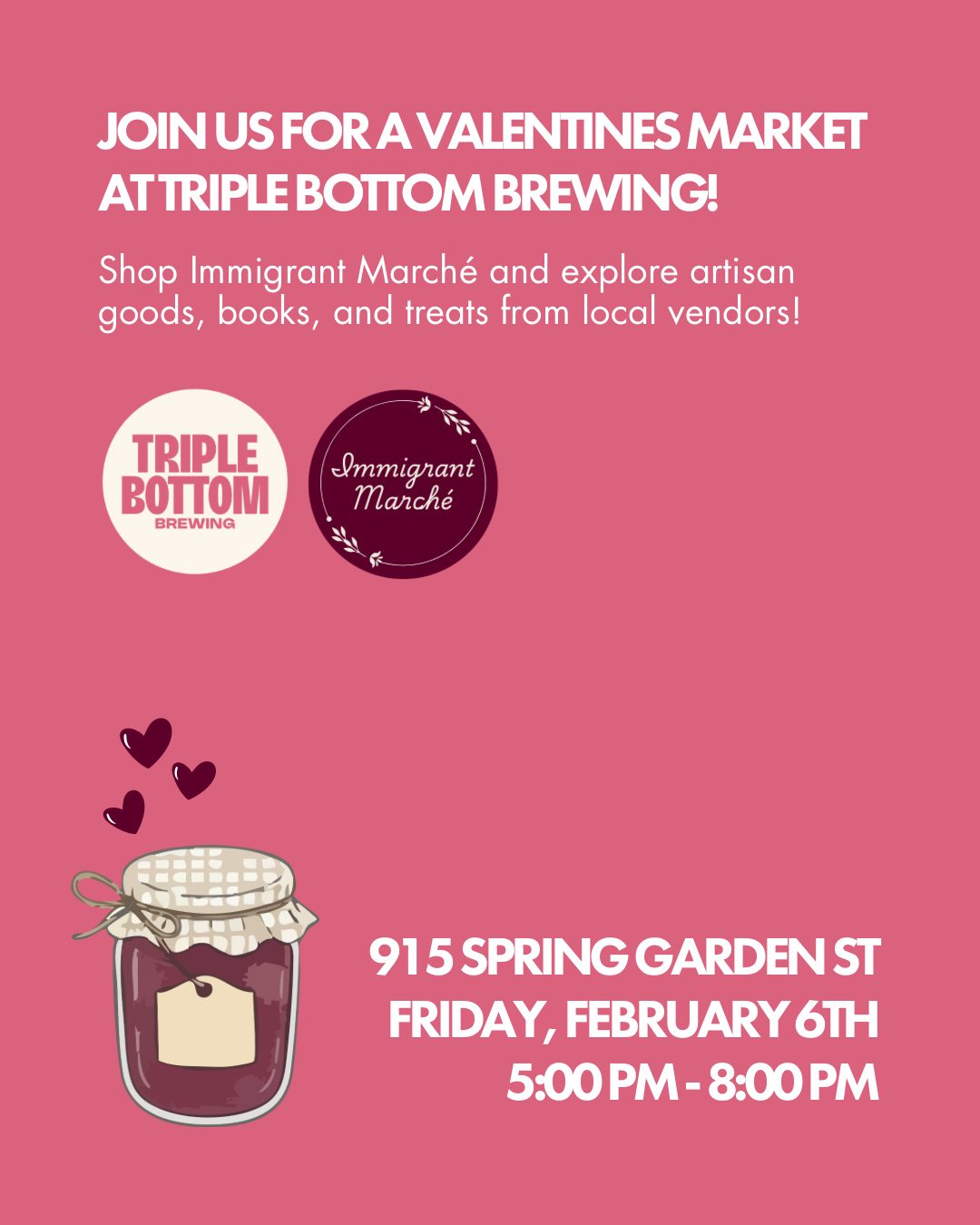 Immigrant Manche Valentine’s day market