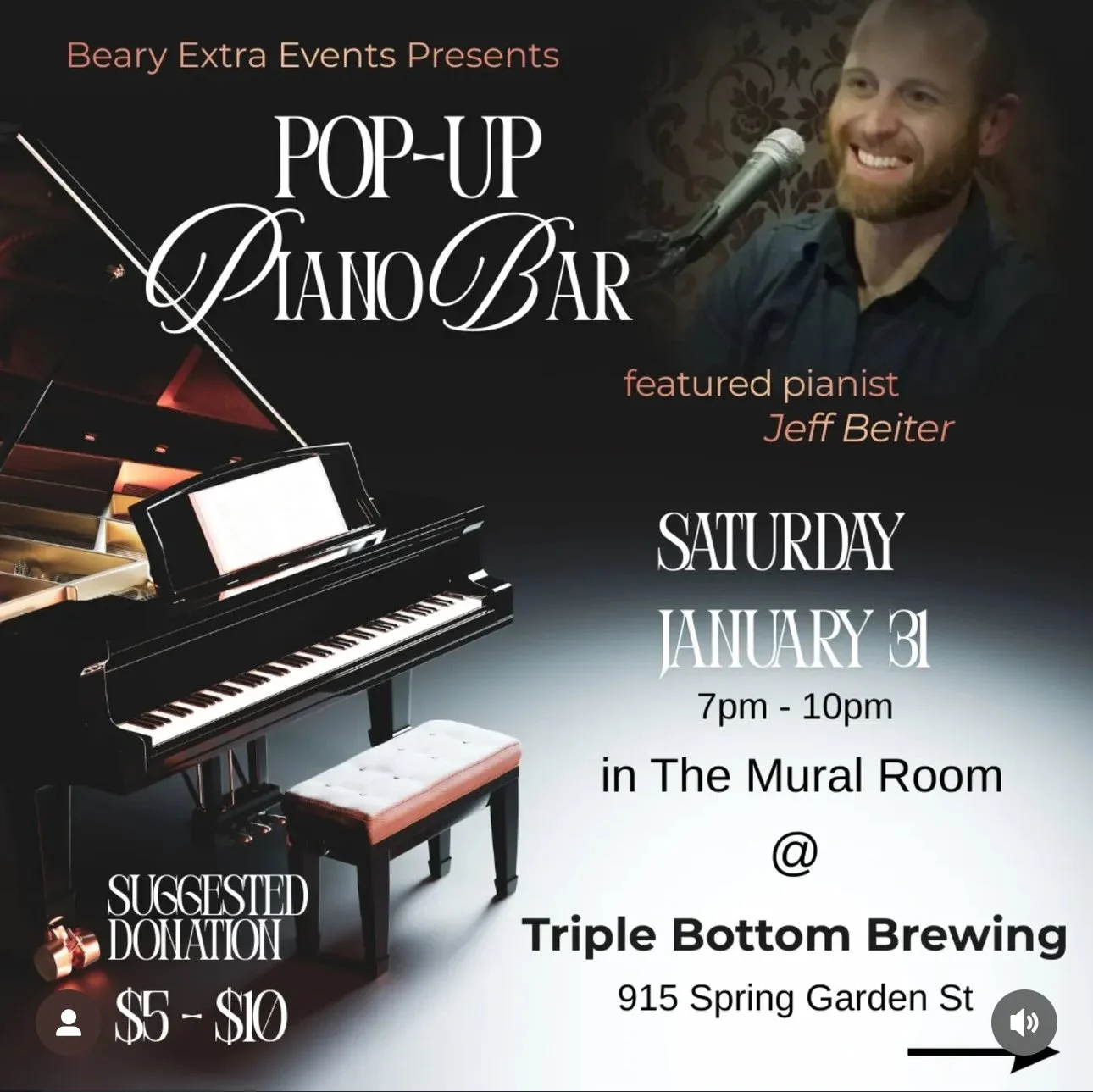 Pop-Up Piano Bar