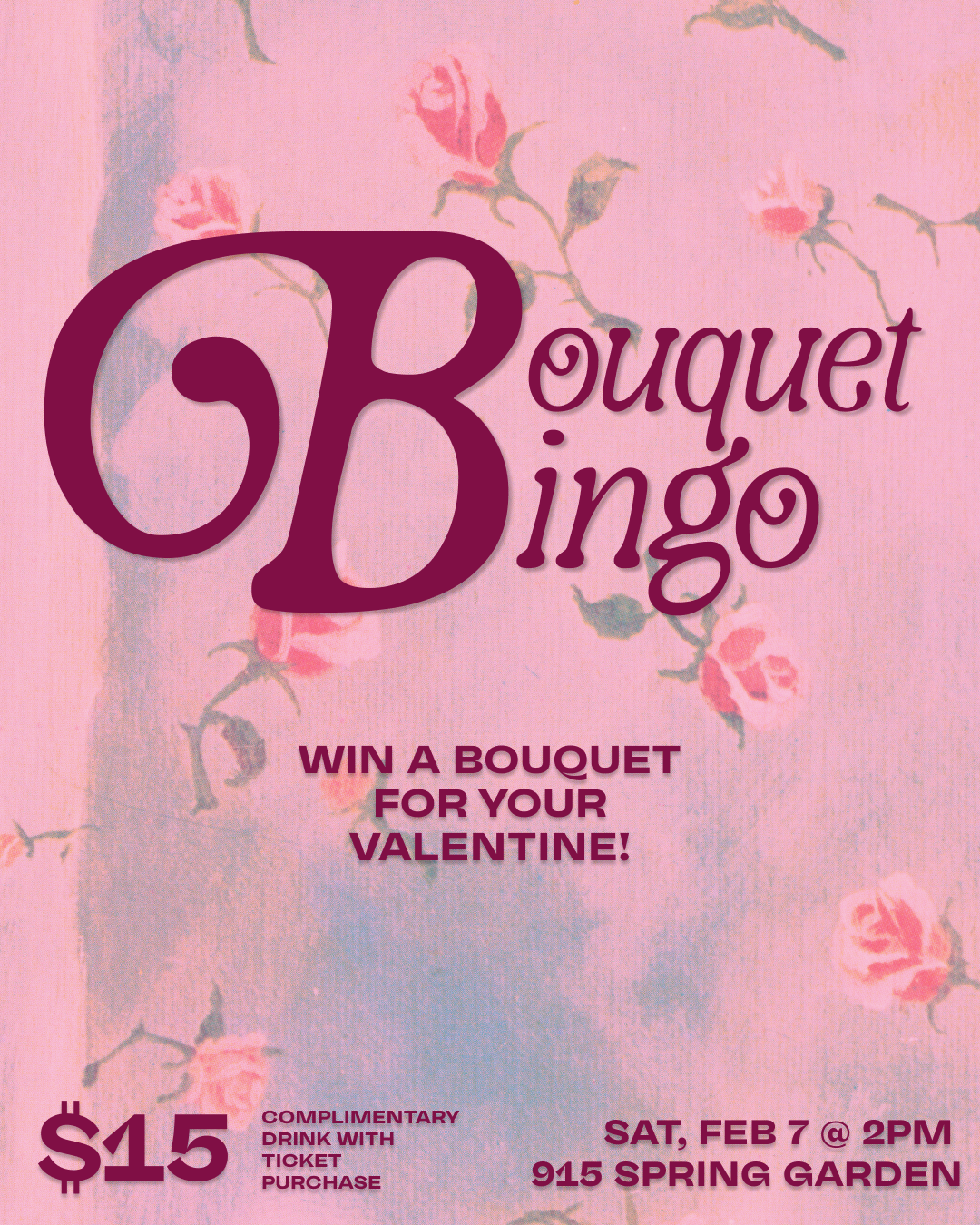 Bouquet Bingo