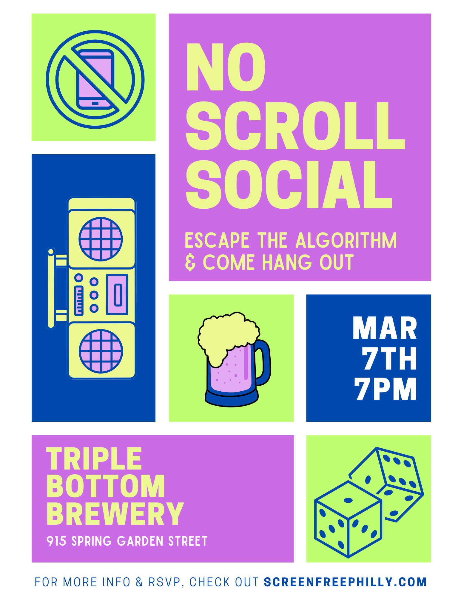 No Scroll Social