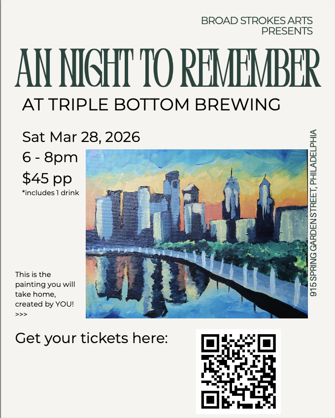 A night to remember, paint &amp; sip