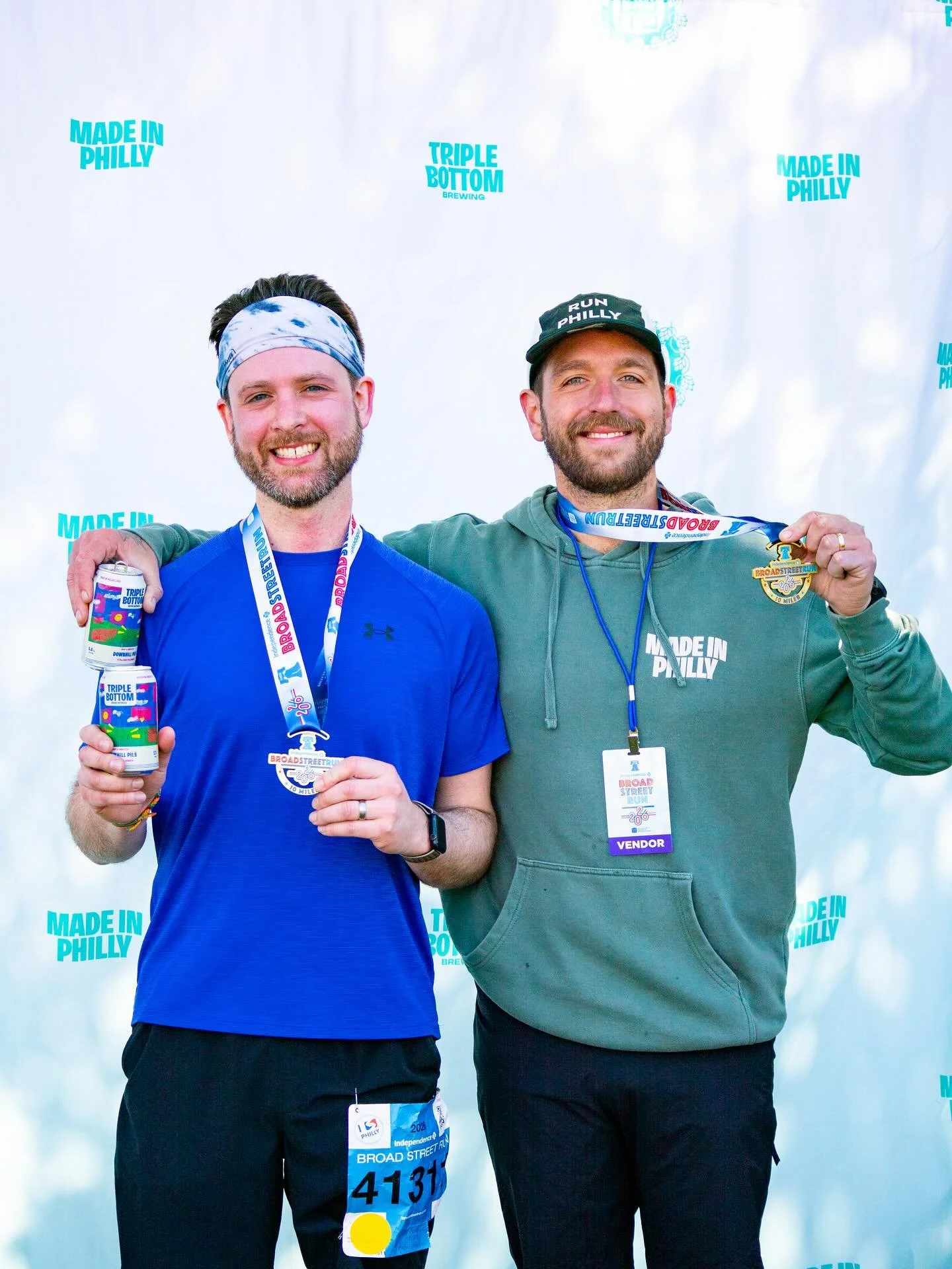 PHILLY!! Sunday was so surreal, what an inspiring day to be apart of. Huge congratulations to the runners on this incredible accomplishment and bringing such great energy to the finish line. Thank you to the @ibxrun10 for including us in this iconic 