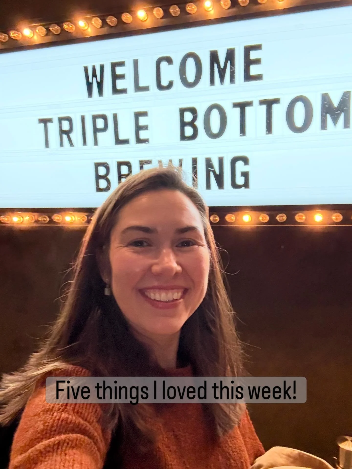 Five things I loved this week, including seeing our name in lights!!!! 

#weeklyfavorites #weekinreview #smallbizlife
