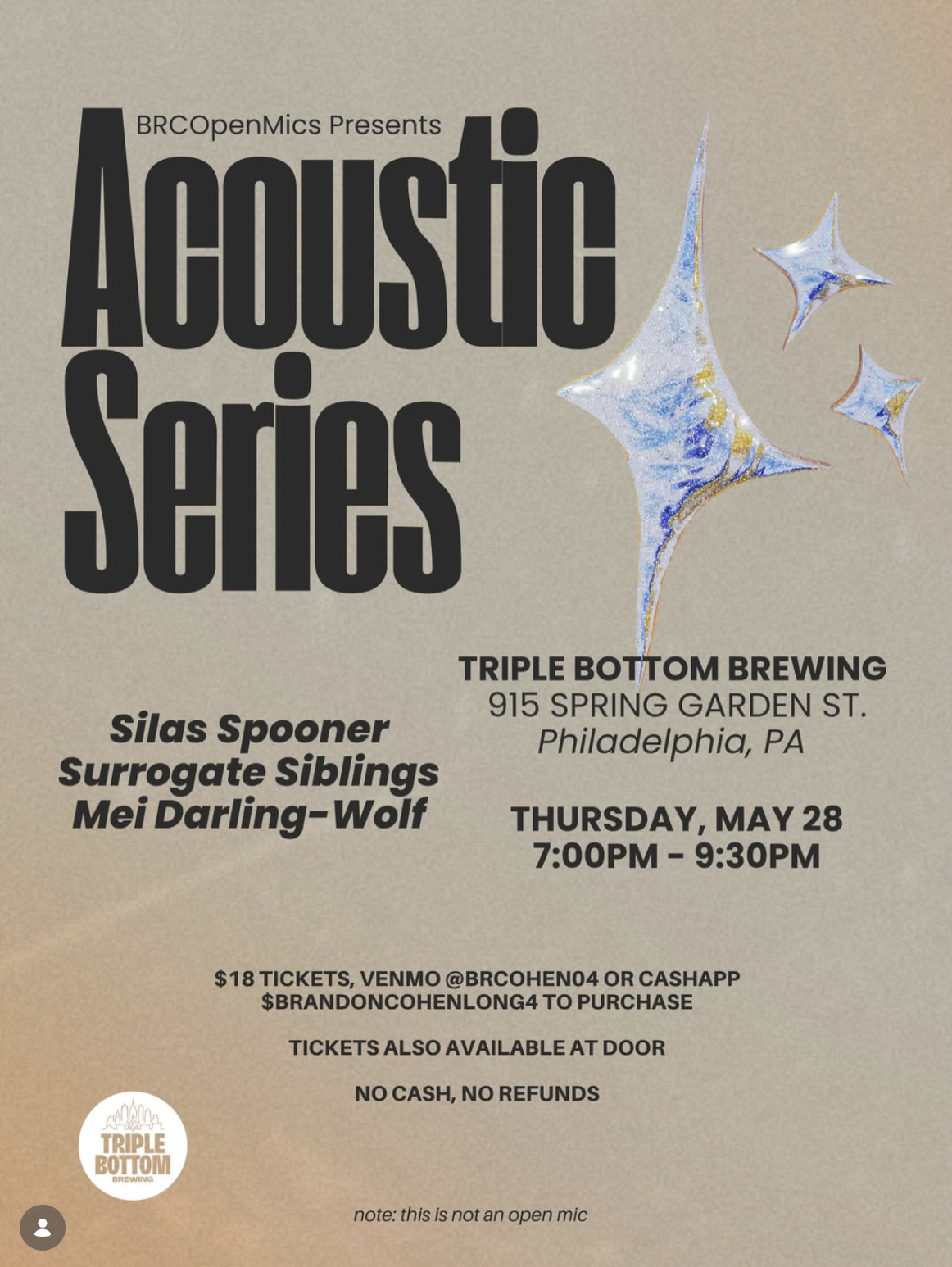 BRC Open Mic: Acoustic Series
