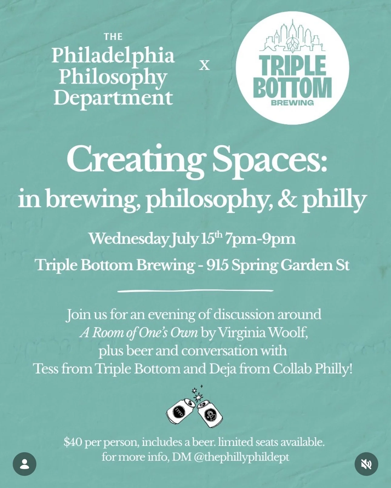 Philly Philosophy Dept: Creating Spaces