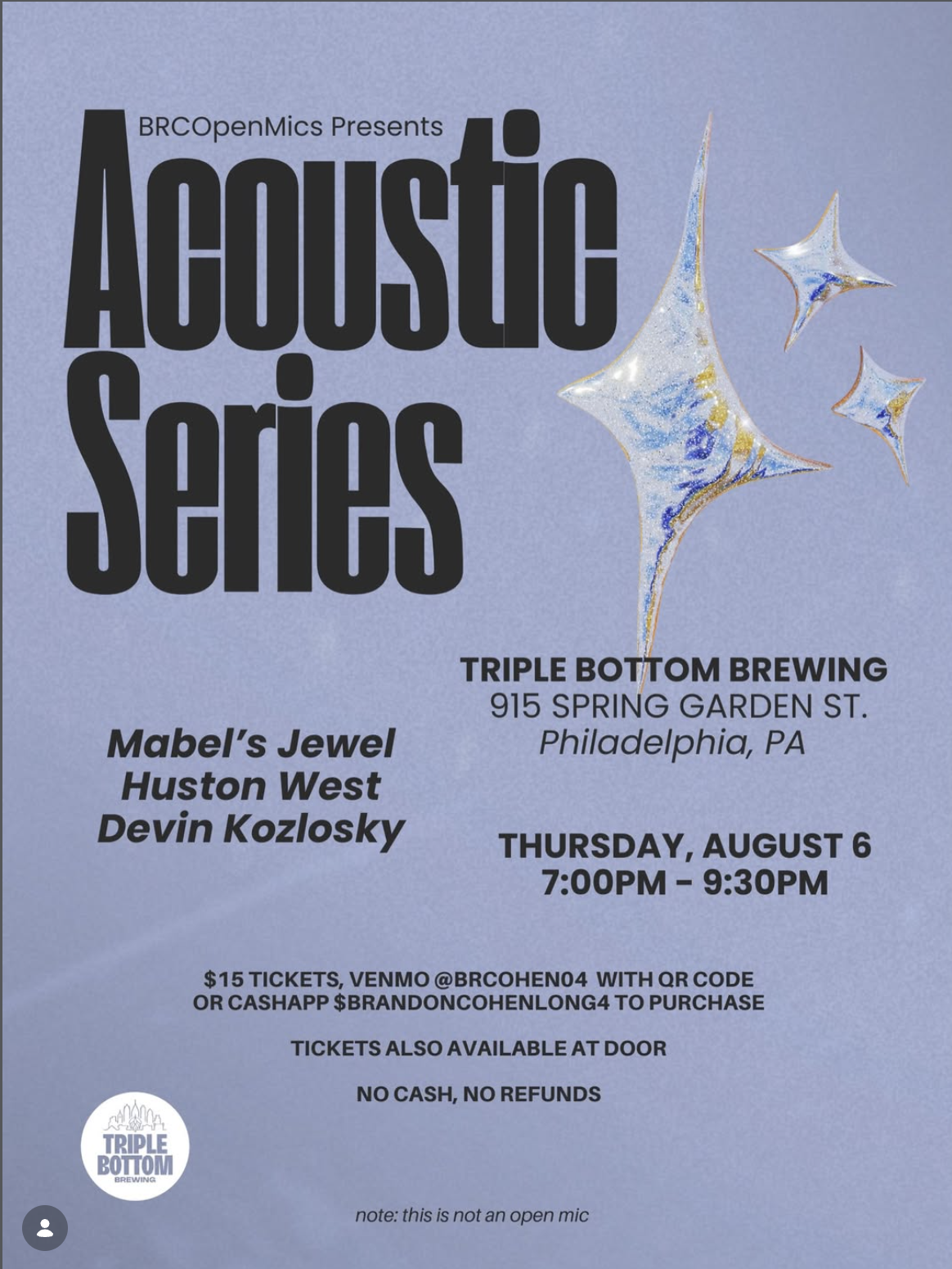 BRC Open Mic: Acoustic Series