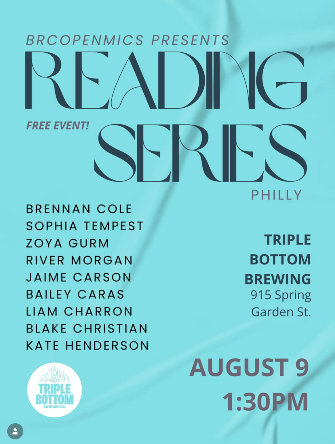 BRC: Poetry Reading Series