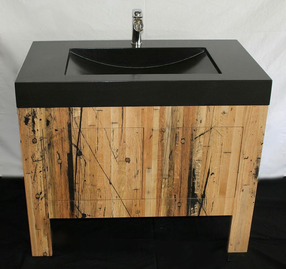 The Concrete Sink Pedestal Sinks, Wood Pedestal Bathroom Vanity