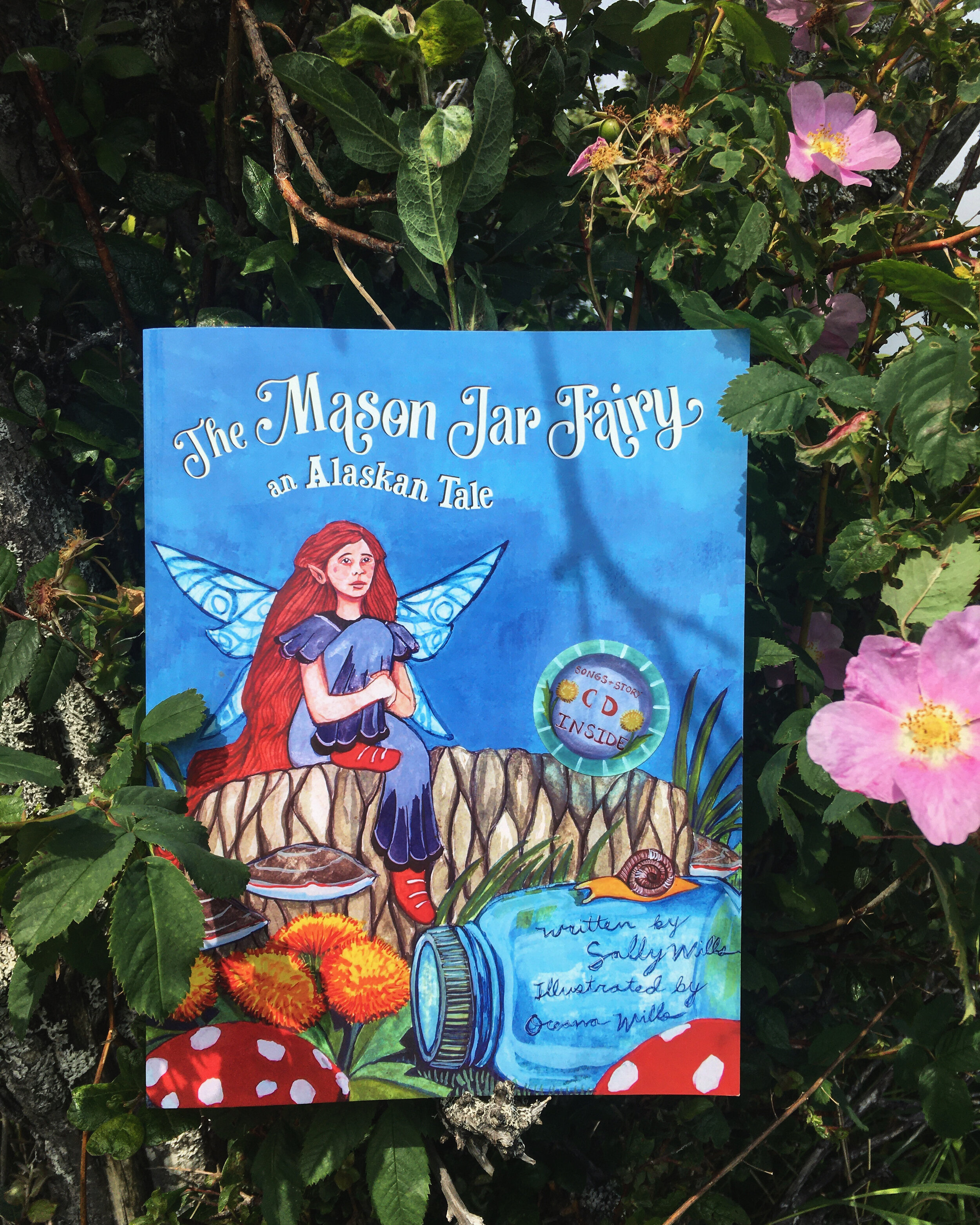 Illustrations for Sally Wills' Children's Book: The Mason Jar Fairy, 2020