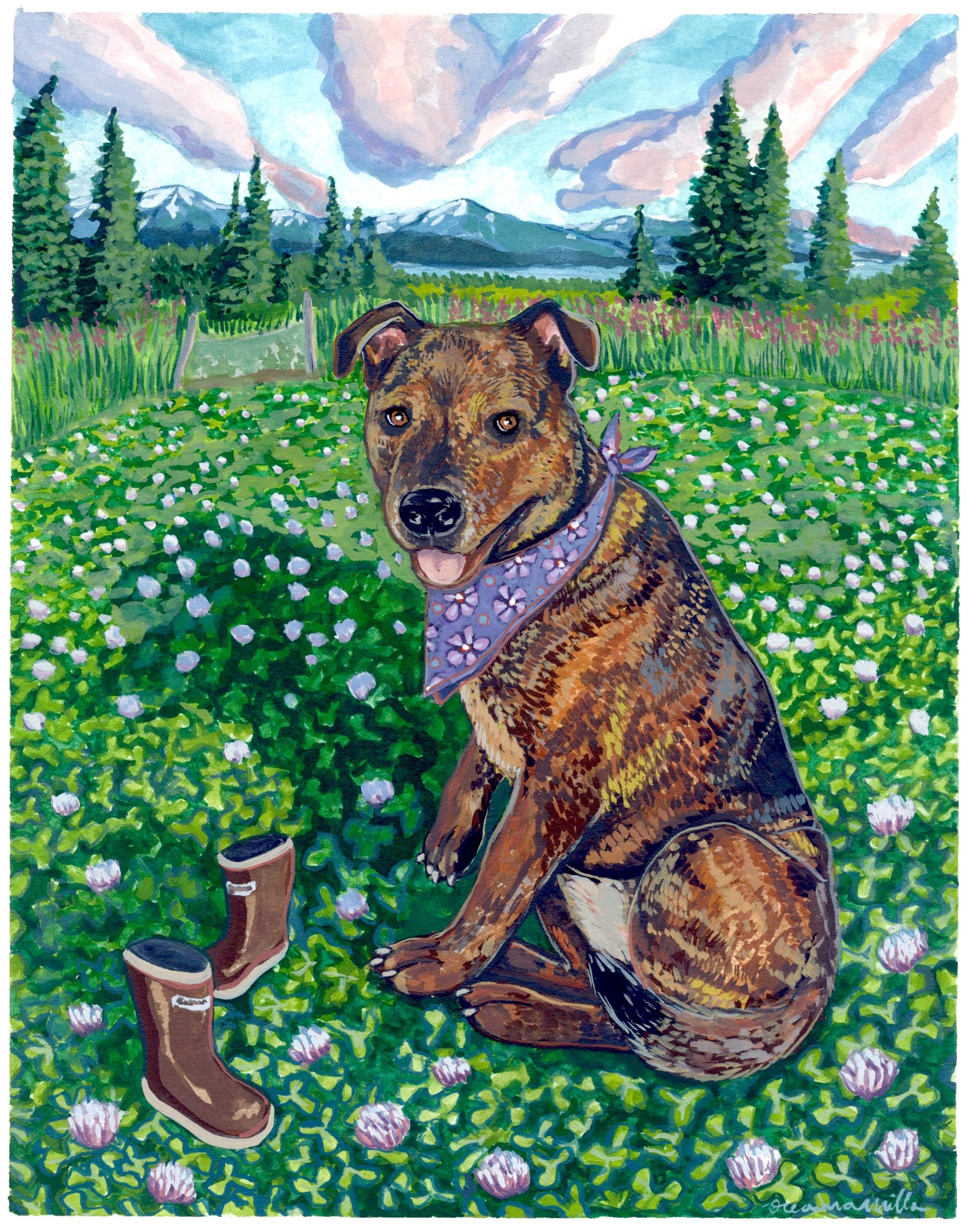 Sue Dog for the Haydens, 2022