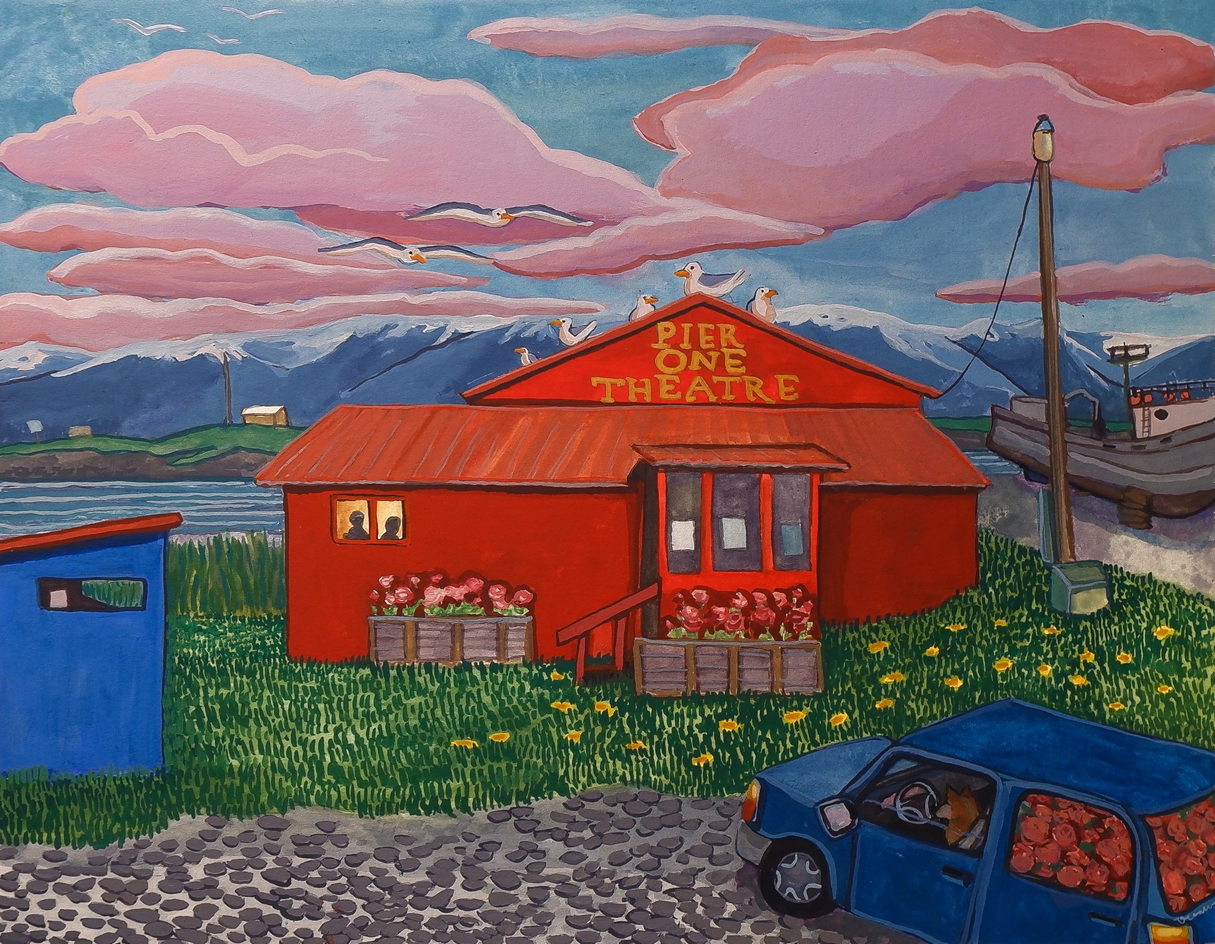 "Opening Night" Commission of Pier One Theatre, 2022