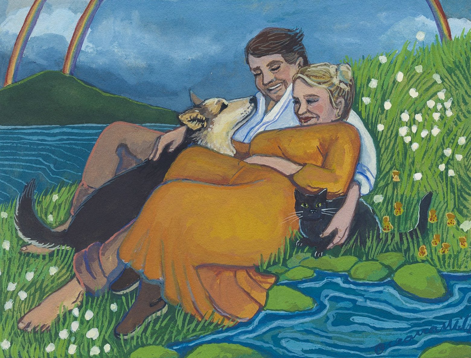 "Somewhere Under the Rainbow" for Hope & Allan, 2024