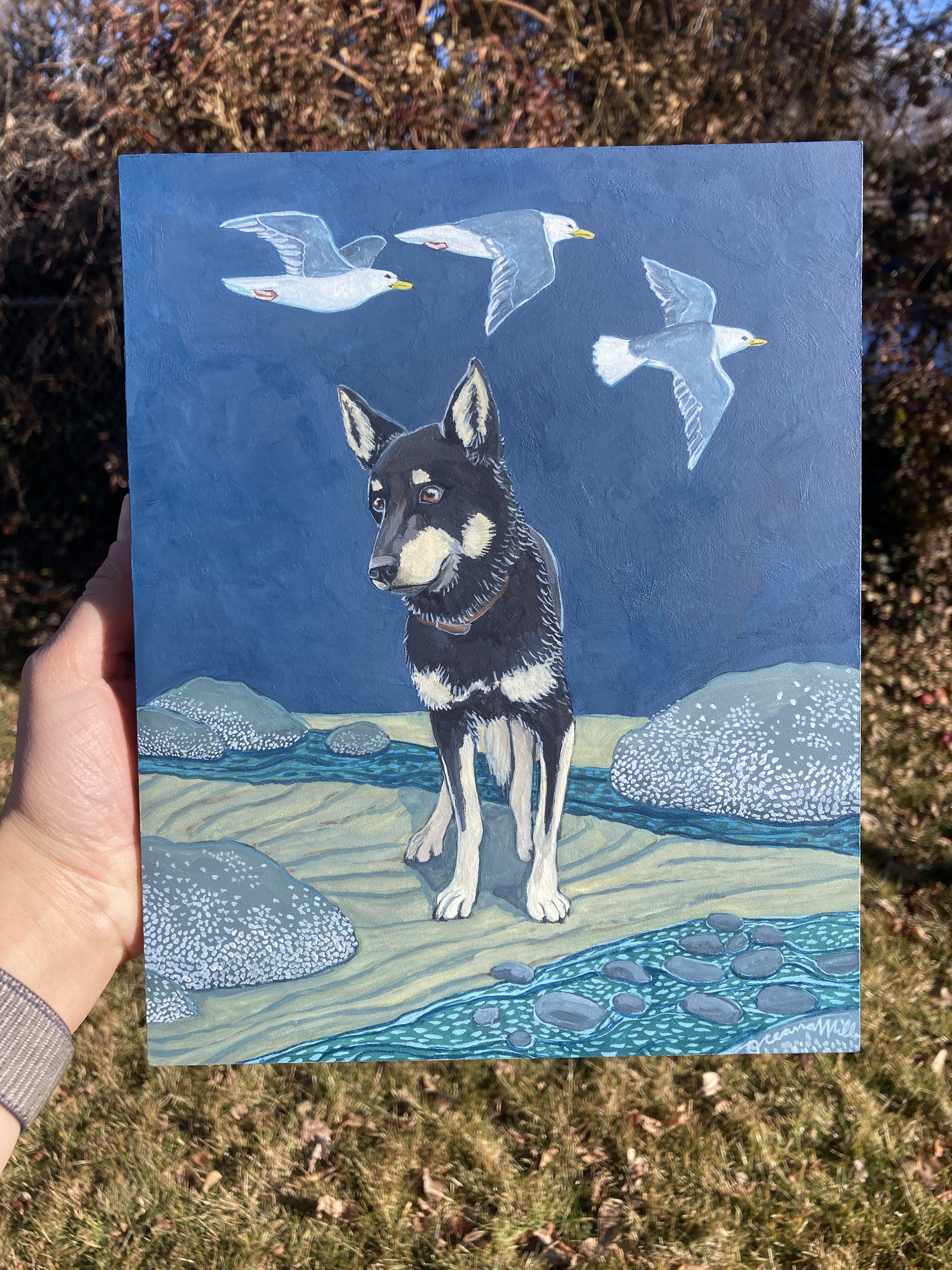Commissioned Portrait of McLovin for Jim