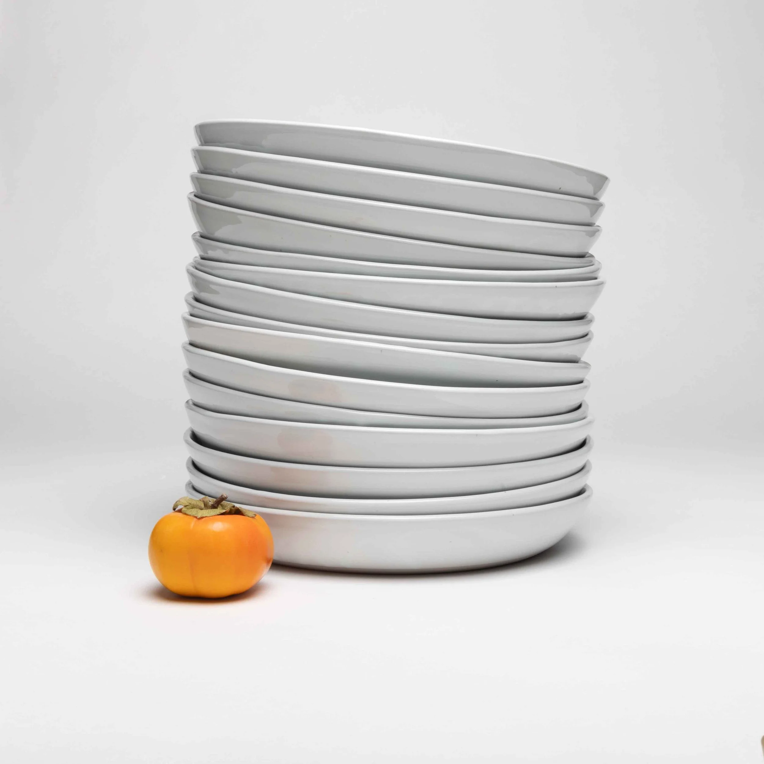 Large Coupe Plate - white (sale)