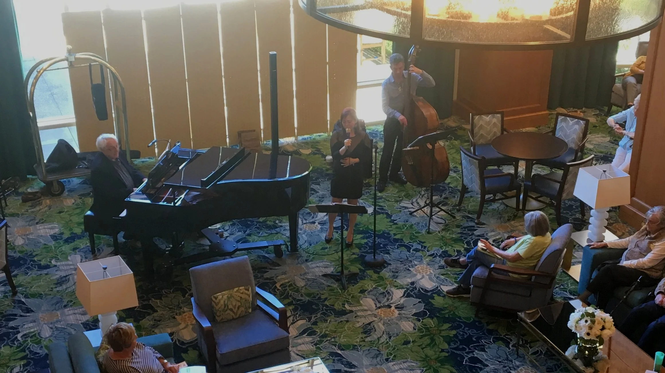 Denny Berthiaume - piano, Thu Ho - vocals, Aaron Germain - Upright Bass