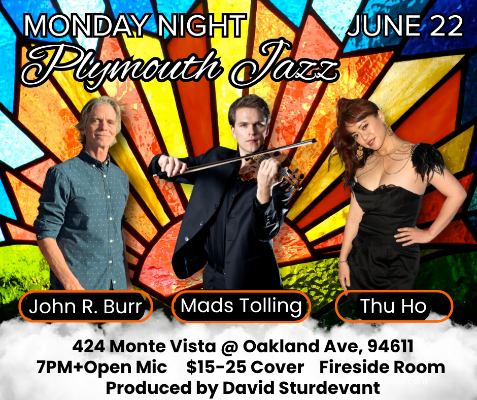 Thu Ho, Mads Tolling, John R. Burr at Plymouth Jazz &amp; Justice