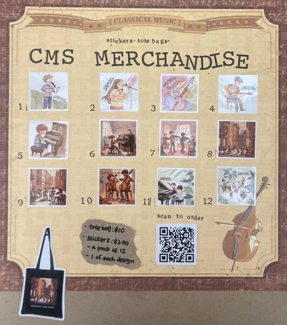 CMS Merchandise — Coronation Music School