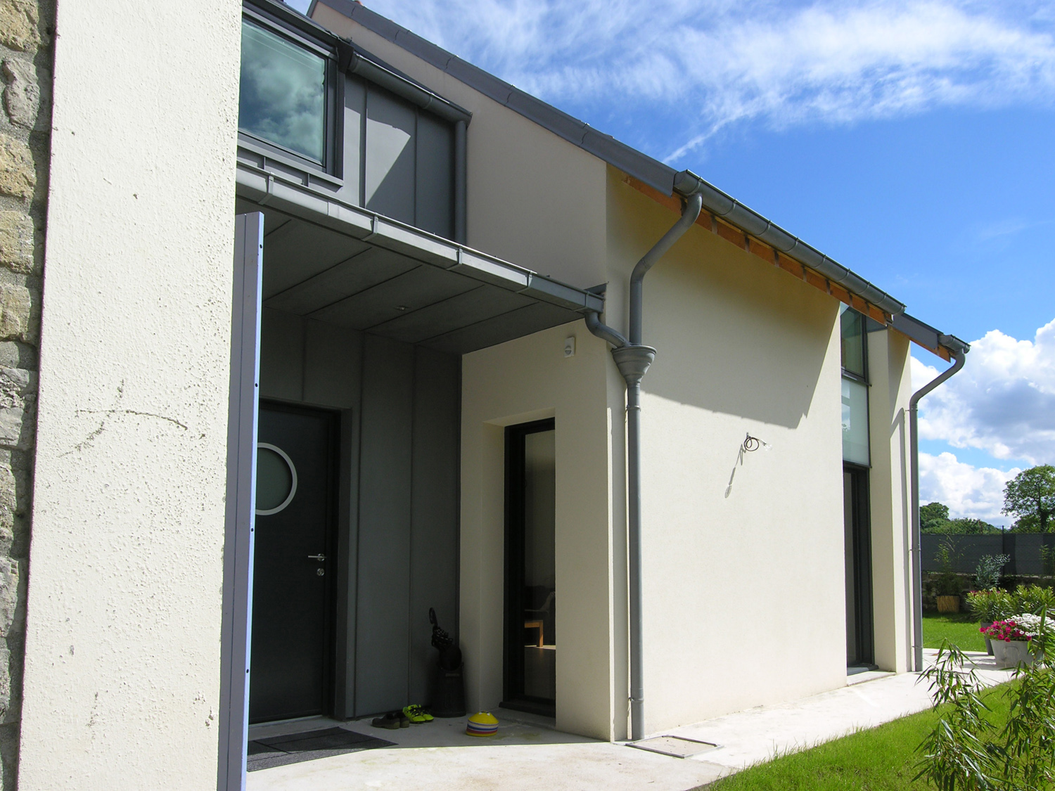 Atelier Prevost architectes - extension d'une maison a l'Isle Adam