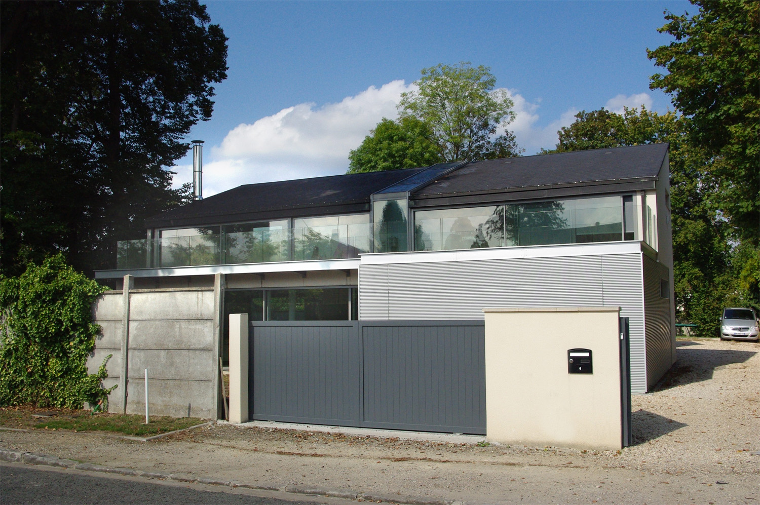 Atelier Prevost architectes - Maison individuelle a l'Isle Adam