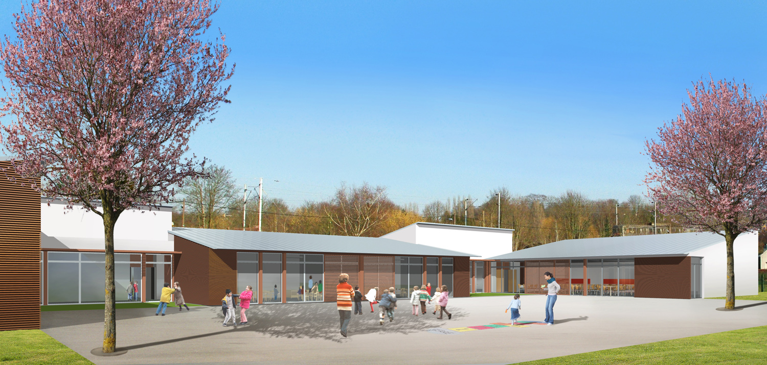 Atelier Prevost, architectes - Concours école maternelle à Butry
